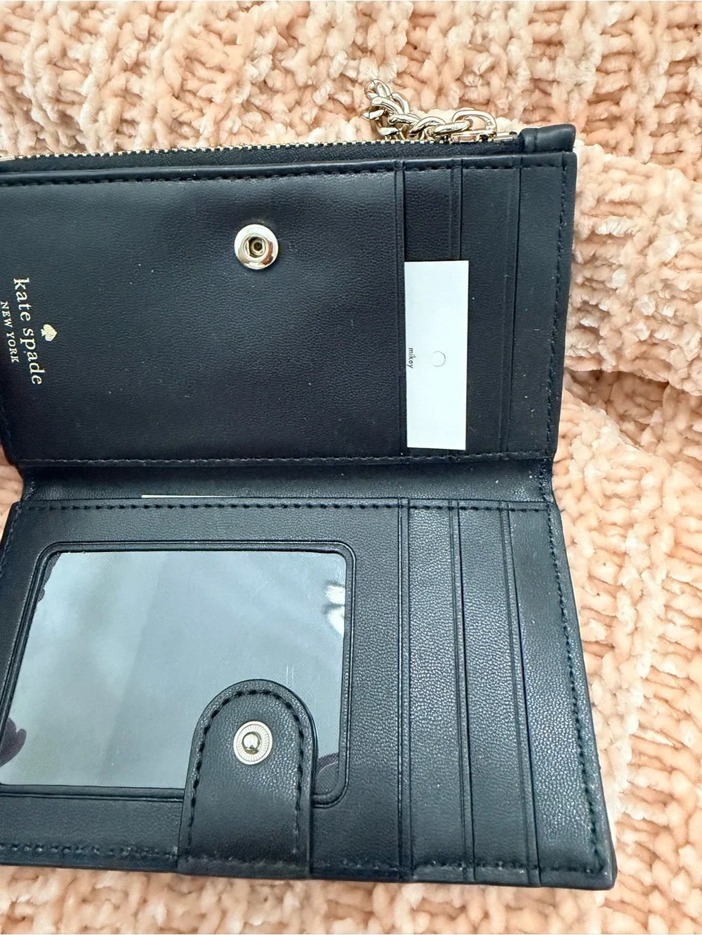 Kate Spade Leather Quilt Wallet